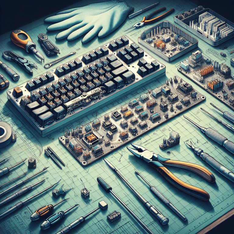 Modding Mechanical Keyboards for Quieter Typing