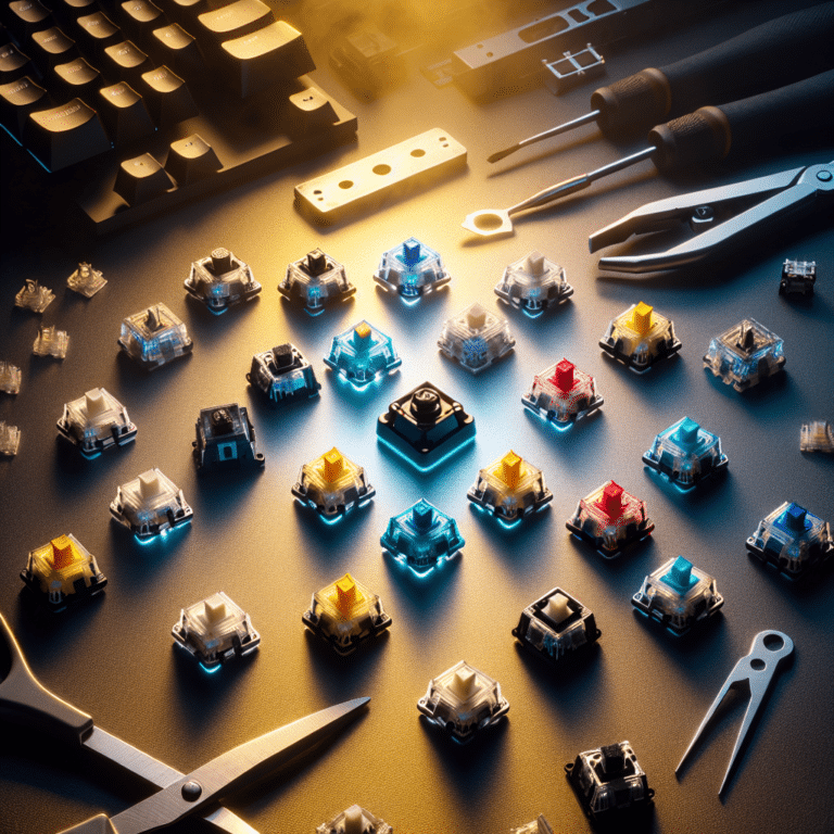 Switches recommended by keyboard modding communities