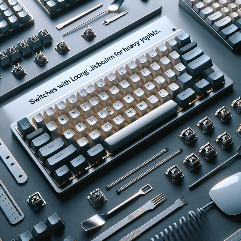 Switches with long lifespan for heavy typists