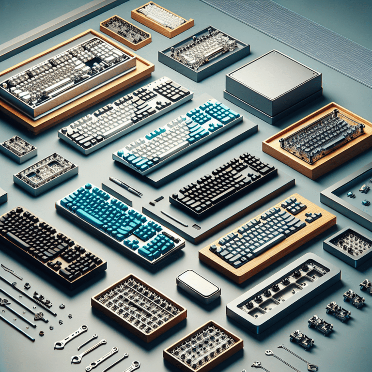 Top cases for mechanical keyboard assembly