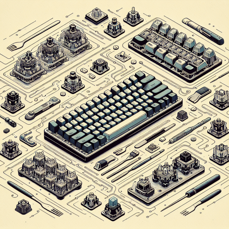 Switches for ergonomic mechanical keyboards