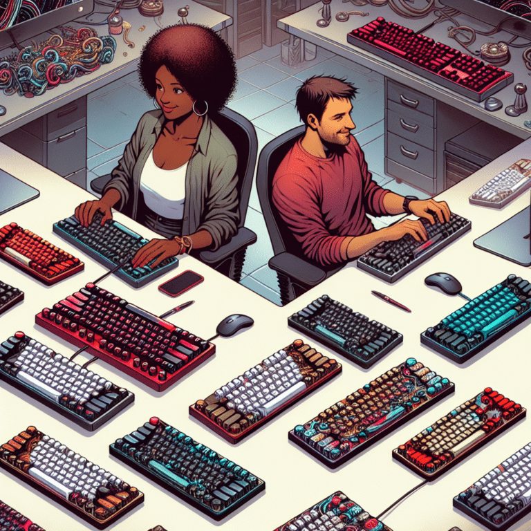 Enhancing your typing experience with mechanical keyboards