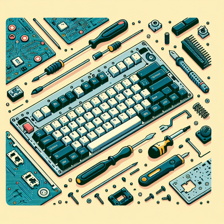 Step-by-step keyboard assembly tutorial