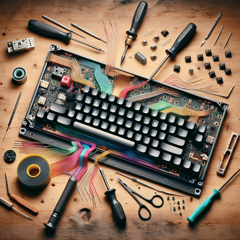 How to wire a custom mechanical keyboard