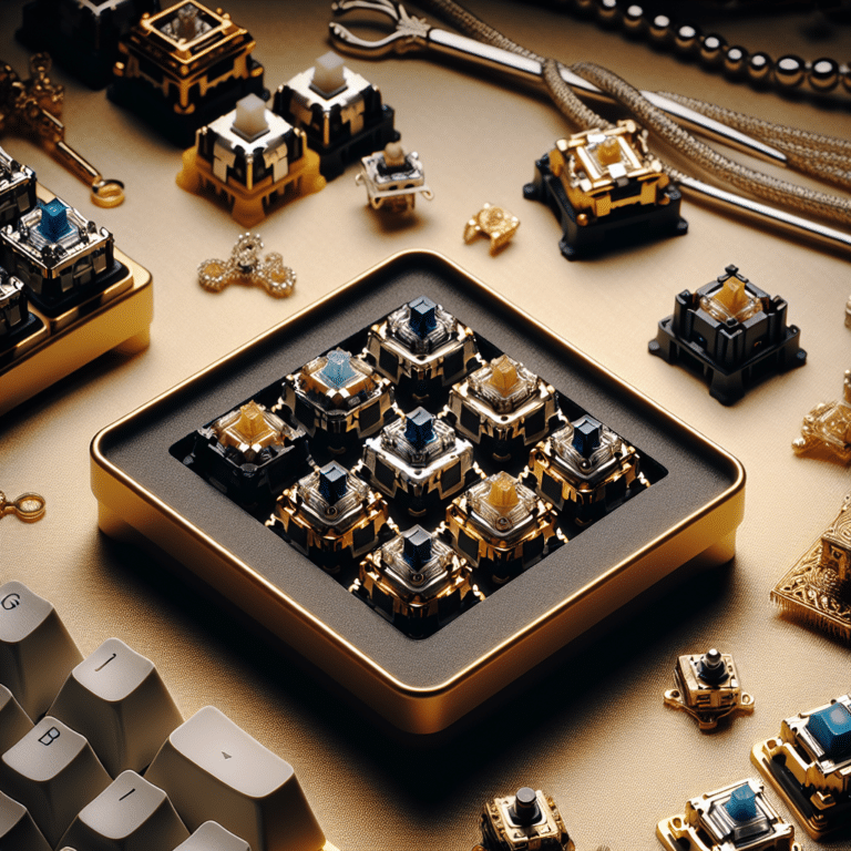 High-end switches for premium mechanical keyboards