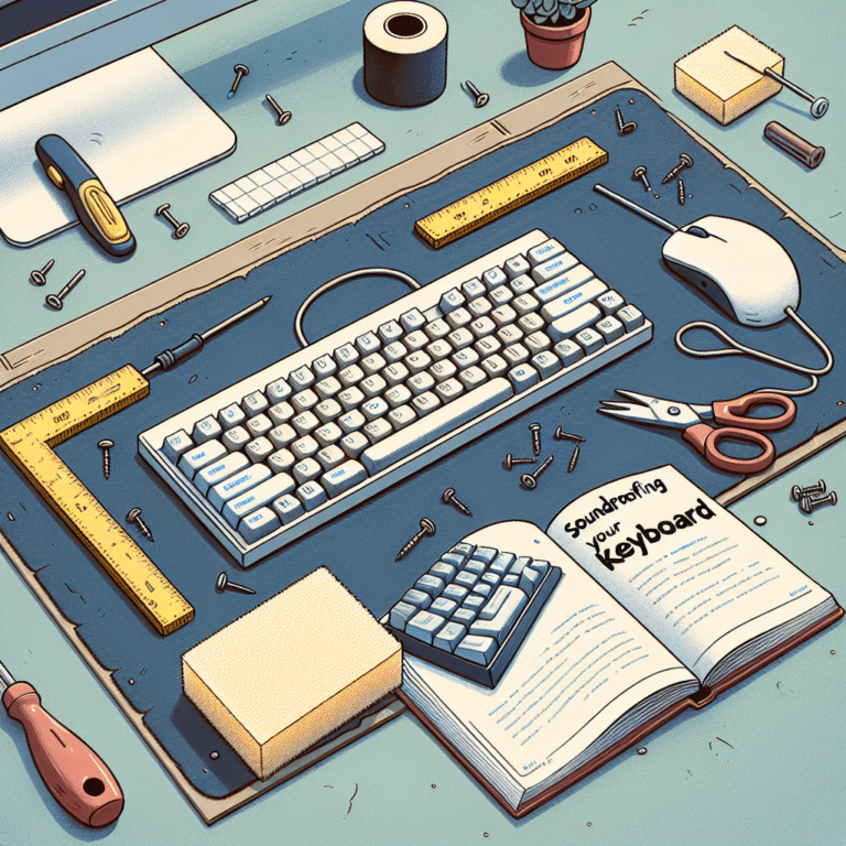 Make Your Keyboard Quiet: A DIY Soundproofing Guide