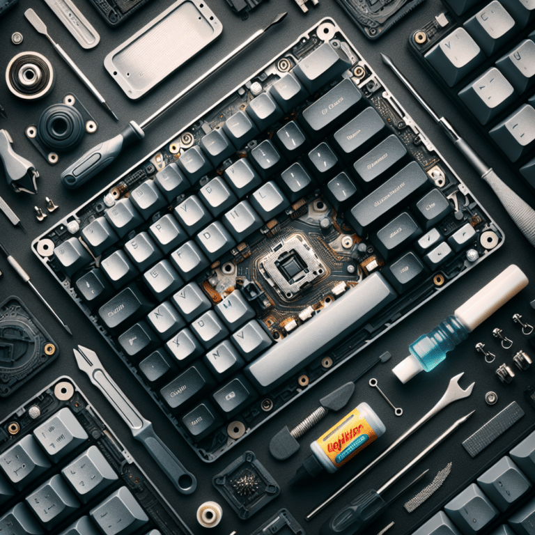 A tutorial on reducing keyboard rattle effectively