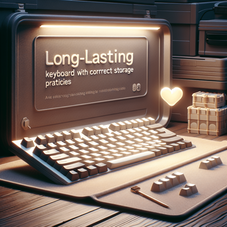 Improving your keyboard's longevity with the right storage practices.