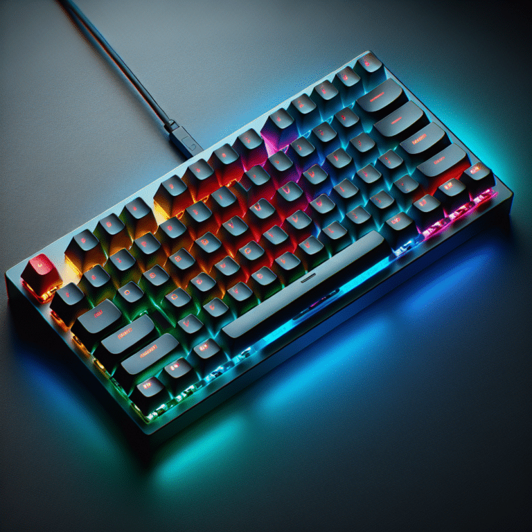 RGB lighting for custom mechanical keyboards