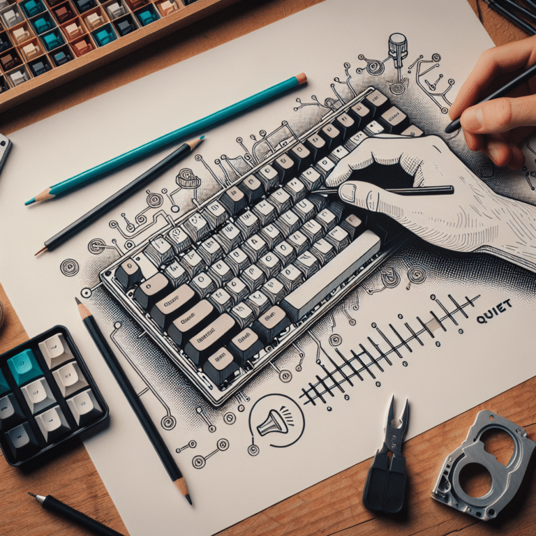 How to build a quiet mechanical keyboard