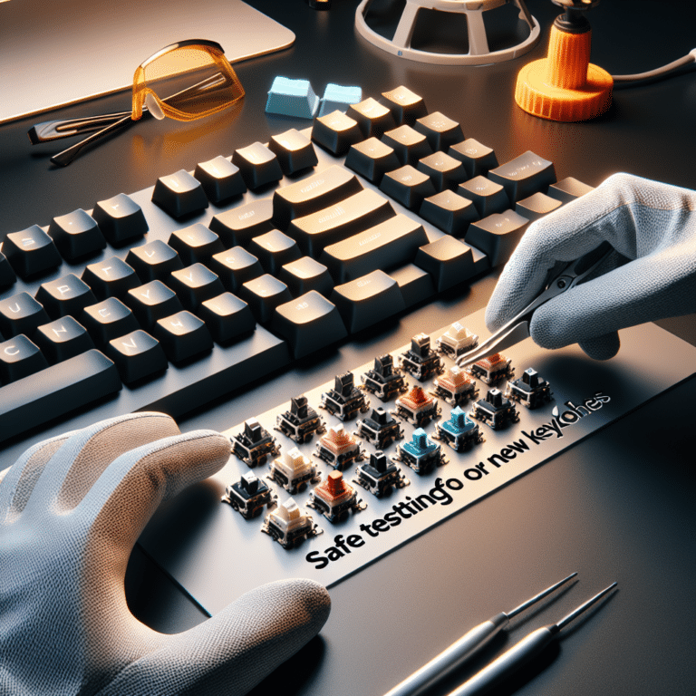 Safe Testing for New Keyboard Switches.