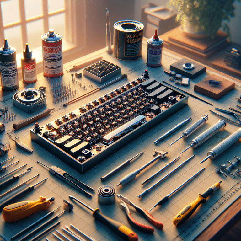 Modding Mechanical Keyboards for Quieter Typing