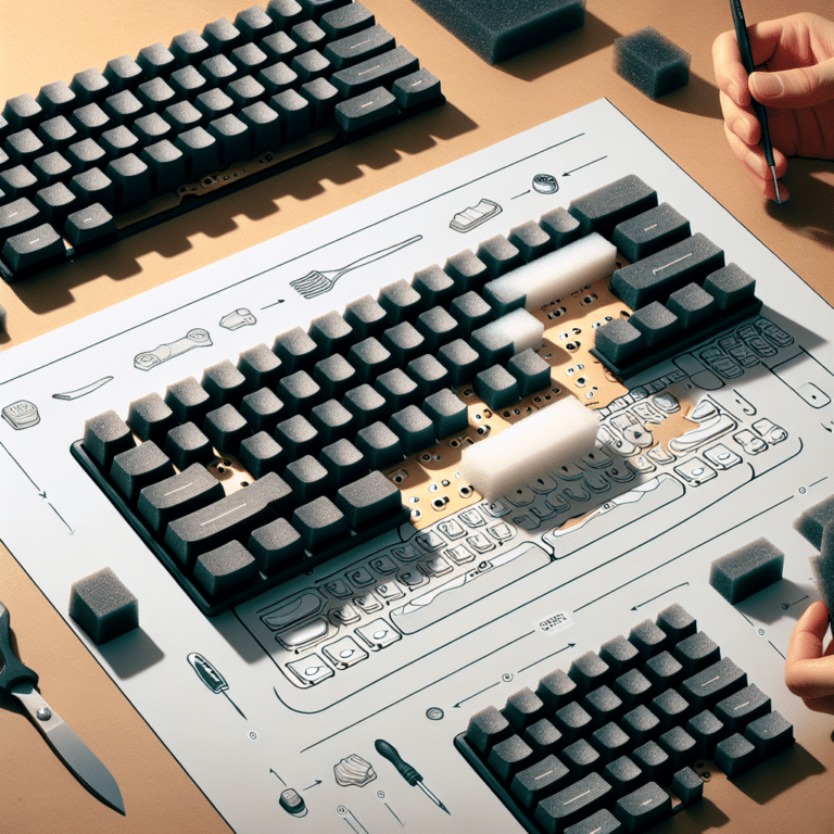 Step-By-Step Guide to Keyboard Foam Installation