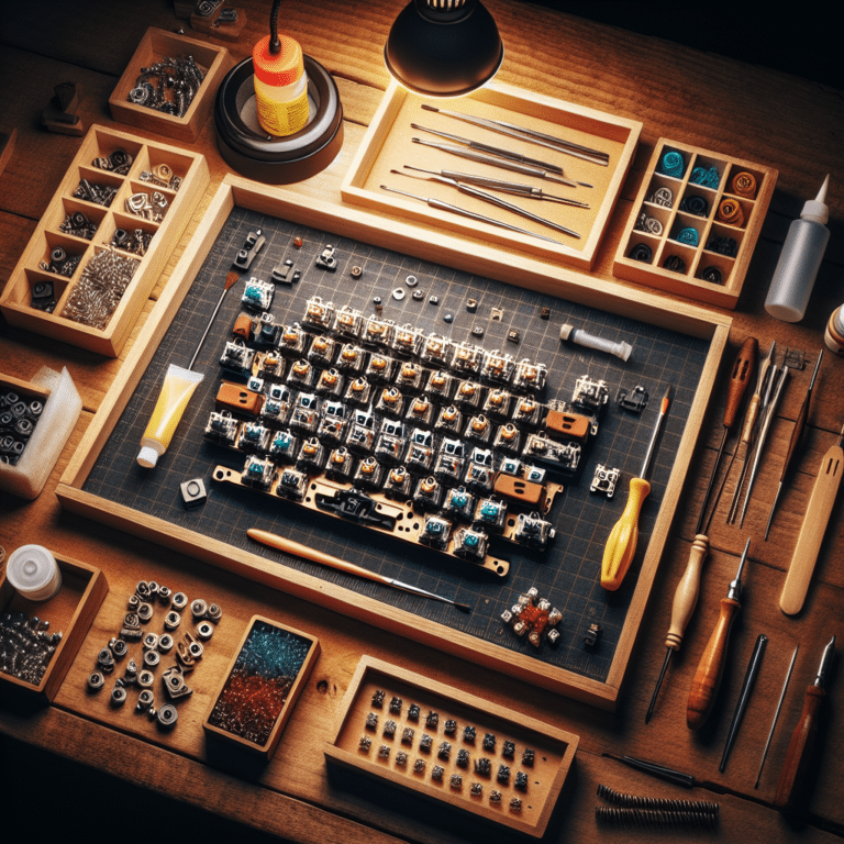 The Art of Lubing and Modding Keyboards